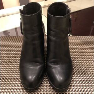 Good used condition, Worn 2 times , womans size 7 black booties